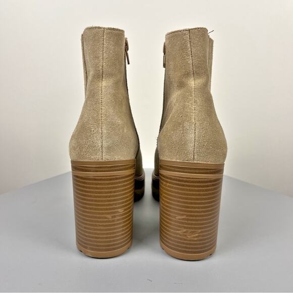 Steve Madden Suede Platform Booties - Picture 5 of 12